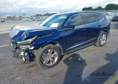 2023 Acura Mdx Standard z USA, uszkodzony, nr VIN 5J8YD9H38PL007928